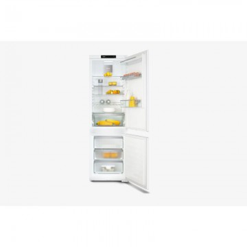 Miele Εντοιχιζόμενος Ψυγειοκαταψύκτης 253lt NoFrost Υ177xΠ54.1xΒ54.5εκ. Λευκός KFN 7733 E